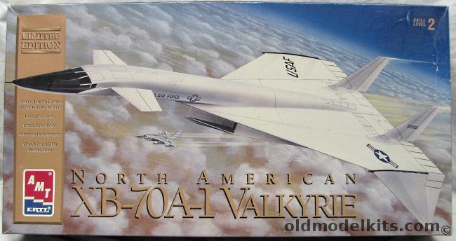 AMT 1/72 XB-70 A-1 Valkyrie Limited Edition - With Poster And Plaque - (B-70 / XB-70A-1), 8908 plastic model kit